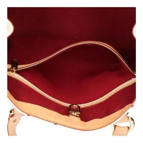 Louis Vuitton Aurelia MM Multicolor White Tote Bag - Picture 9 of 13